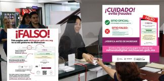 Finanzas y Satmich alertan sobre páginas fraudulentas que ofrecen trámites vehiculares