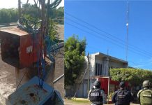 Inhabilitan antena ilícita en Cenobio Moreno, presuntamente utilizada por grupo vinculado a “El Botox”: SSP