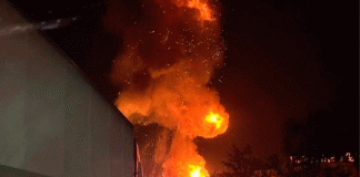 Explota pipa de gas LP en la autopista México-Querétaro; provoca incendio y cierre vial