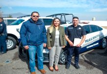 Salvador Escalante fortalece su seguridad con nuevo equipamiento policial: Dayana Pérez