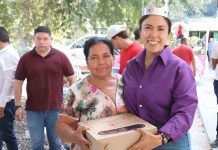 Encabeza Fanny Arreola Caravana de Reyes Magos a comunidades y colonias de Apatzingán