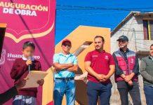 Alexis Velázquez entrega obra de la calle Chapultepec en la Primaria José María Morelos