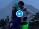 VIDEO // Erupción del volcán de Fuego enmarca propuesta de matrimonio