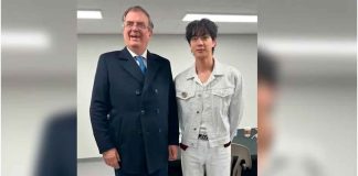 Marcelo Ebrard presume gestión para que BTS incluya a México en su gira mundial