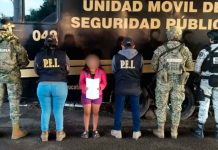 Detienen a mujer vinculada con homicidio calificado en Quintana Roo