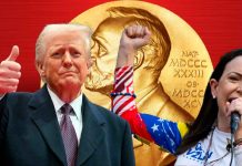 La líder opositora venezolana María Corina Machado, afirmó que desea compartir su Premio Nobel de la Paz con Donald Trump