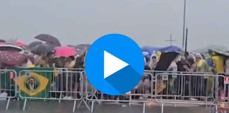 #VIDEO // Rayo deja 89 de personas lesionadas durante manifestación en Brasilia