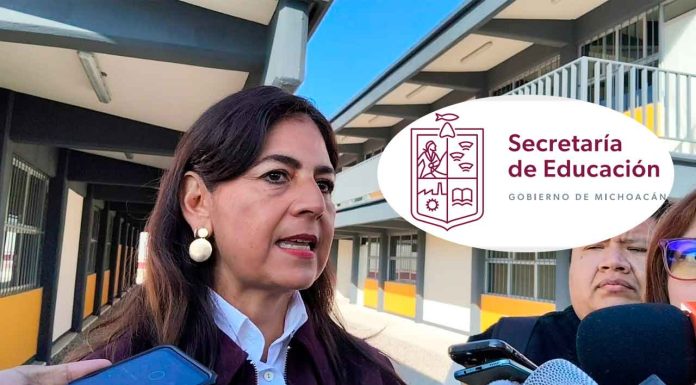 Michoacán no tiene escuelas de “palitos” solo aulas de extensión: SEE