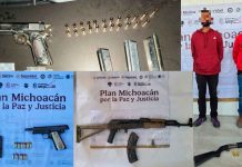 En distintos hechos, aseguradas 5 armas de fuego y detenidas 3 personas: SSP