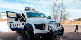 Vehículos blindados Sancat y armas del Ejército Mexicano llegaron a Michoacán para combatir inseguridad: Bedolla