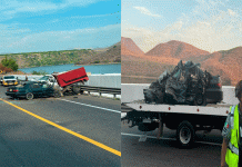 Fatal choque de frente en la autopista Siglo XXI; hay un muerto y tres lesionados