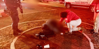 De 10 balazos hombre es asesinado cerca del templo de Cristo Rey, Jacona