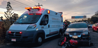 Se registran 2 accidentes de tránsito en la avenida Madero Poniente de Morelia; hay 2 heridos