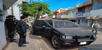Localizan baleadas camioneta y casa en la Valencia Segunda Sección de Zamora