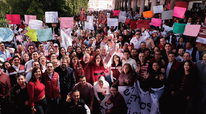 Fabiola Alanís reconoce fuerza de la base morenista en Zamora y La Piedad: “Con el pueblo todo, sin el pueblo nada”