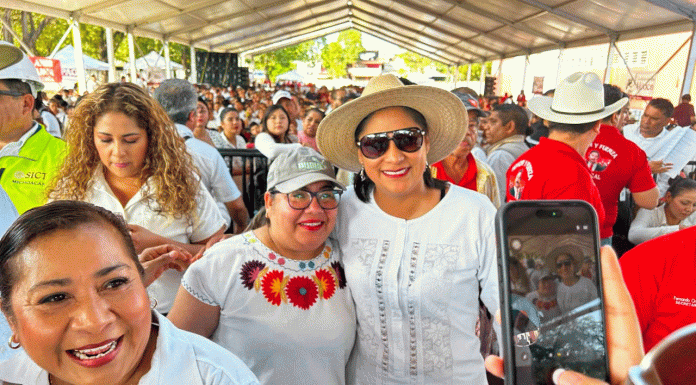 Reconoce Celeste Ascencio el compromiso de la presidenta con Michoacán y respalda el Plan Michoacán