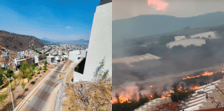 Reportan incendio en el fraccionamiento Tres Marías; vecinos permanecen en alerta