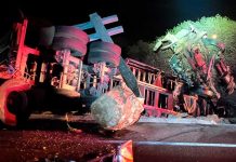 Tractocamión sale de la autopista Siglo XXI; el conductor resultó ileso