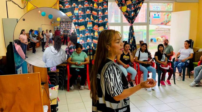 La paz comienza en casa, Barragán impulsa talleres de crianza responsable en el regreso a clases