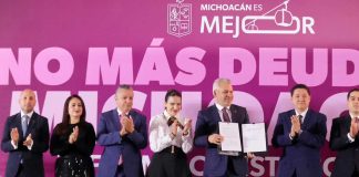 Con reforma constitucional, Michoacán ya no será rehén de la deuda pública: Bedolla