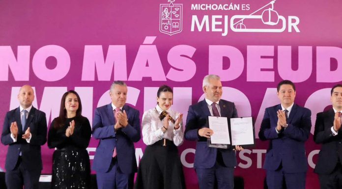 Con reforma constitucional, Michoacán ya no será rehén de la deuda pública: Bedolla