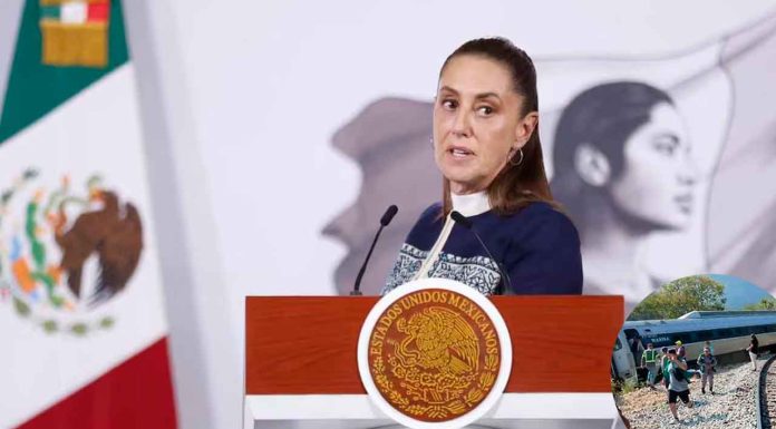 Sheinbaum respalda investigación por descarrilamiento del Tren Interoceánico; responsabilidad técnica sería de ingenieros