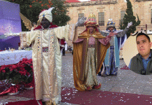 Listo operativo de para la cabalgata de los reyes magos esta noche