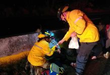 Se registra accidente automovilístico en la Morelia-Pátzcuaro; hay dos heridos