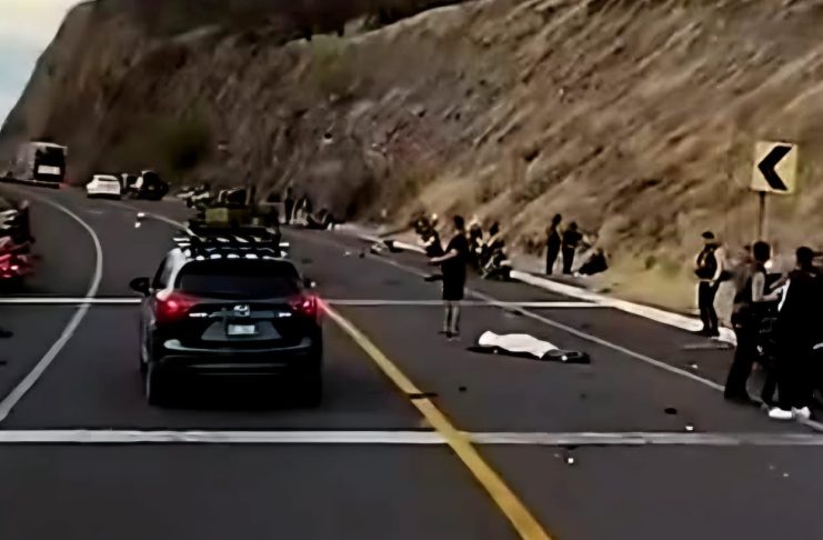 Muere pareja del club de motociclistas “Los Cuerudos de Apatzingán”, tras accidente en la autopista Siglo XXI