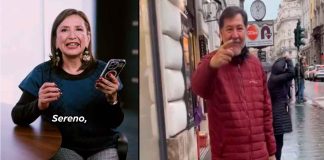 // VIDEO “Sereno, no se me engorile ”Xóchitl Gálvez critica a Fernández Noroña tras confrontación en Roma