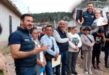 Yankel Benítez dialoga y atiende necesidades de vecinos de tenencia Morelos