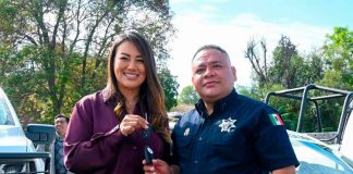 Zacapu fortalece su seguridad con nueva patrulla entregada por el gobernador.