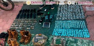 Autoridades federales y estatales detienen a 17 personas, aseguran, 10 armas de fuego y vehículos en Michoacán