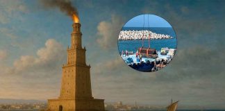 Tras 1,600 años bajo el mar, un hallazgo histórico devuelve a la luz el Faro de Alejandría
