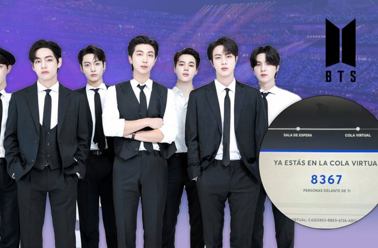 ¡ARRANCA LA PREVENTA DE BTS EN MÉXICO! Fans hacen fila virtual para conseguir boletos.
