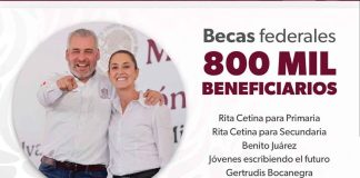 Michoacán, primer estado del país con becas en todos los niveles educativos: Bedolla