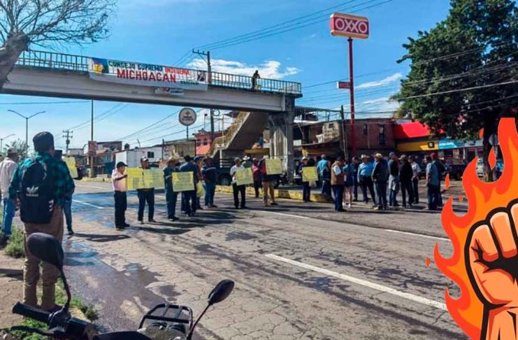 CSIM anuncia bloqueos carreteros en Michoacán este martes; cierran seis tramos viales