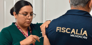 Personal de Fiscalía Especializada para el Delito de Torturada, Tratos Crueles, Inhumanos o Degradantes vacunado contra tétanos e iras.