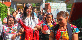 Apoyo histórico al sector indígena: Gaby Molina