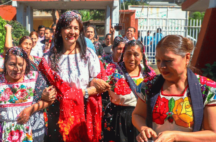 Apoyo histórico al sector indígena: Gaby Molina