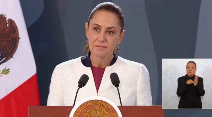 Homicidios caen 40% en México, asegura Sheinbaum