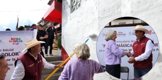 Julio Arreola y Gobierno de México arrancan en Janitzio el programa Rutas Mágicas de Color