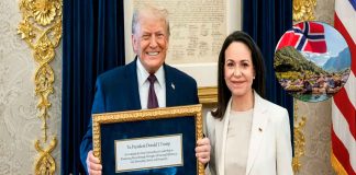 Noruega critica entrega de medalla Nobel de la Paz a Trump y califica el acto como inapropiado.