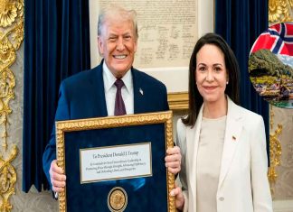 Noruega critica entrega de medalla Nobel de la Paz a Trump y califica el acto como inapropiado.