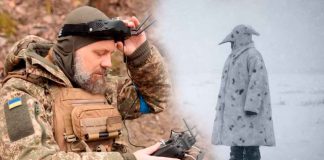 VIDEO// Soldado ruso disfrazado de “pingüino” es derribado por drones ucranianos