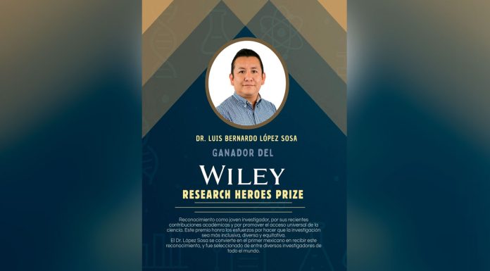 Investigador michoacano, primer mexicano en ganar el Wiley Research Heroes Prize