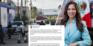 #VIDEO Gobernadora de Guanajuato condena ataque en Salamanca que dejó 11 muertos