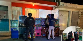 Asegura FGE y SIE 78 máquinas tragamonedas en 12 cateos en Uruapan