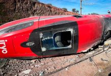 Confirman 39 muertos por colisión de trenes en España