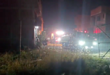 #Vídeo #Bomberos sofocan incendio en terreno baldío en la colonia Zindurio, en Morelia